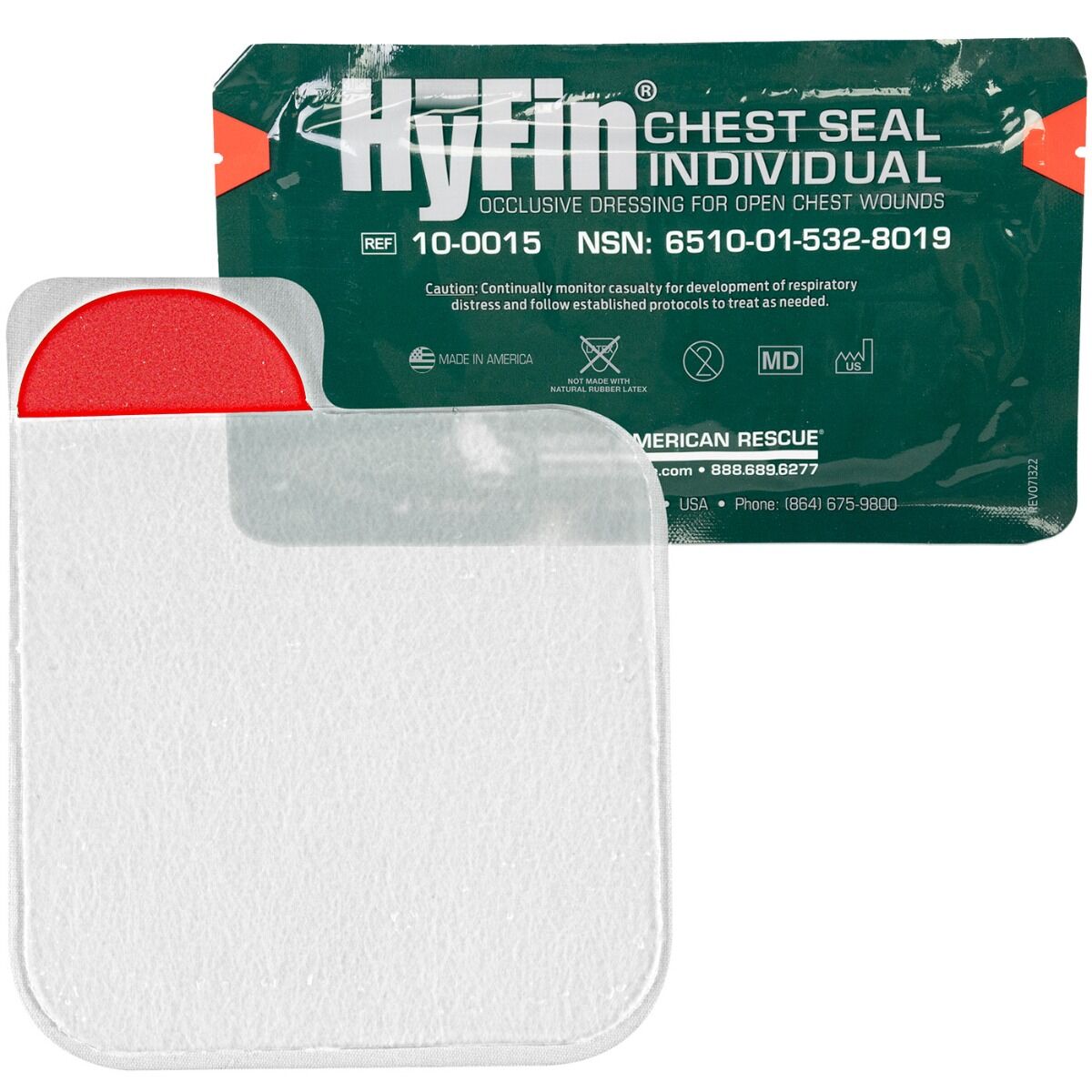 USMC HyFin Chest Seal Combo Pack