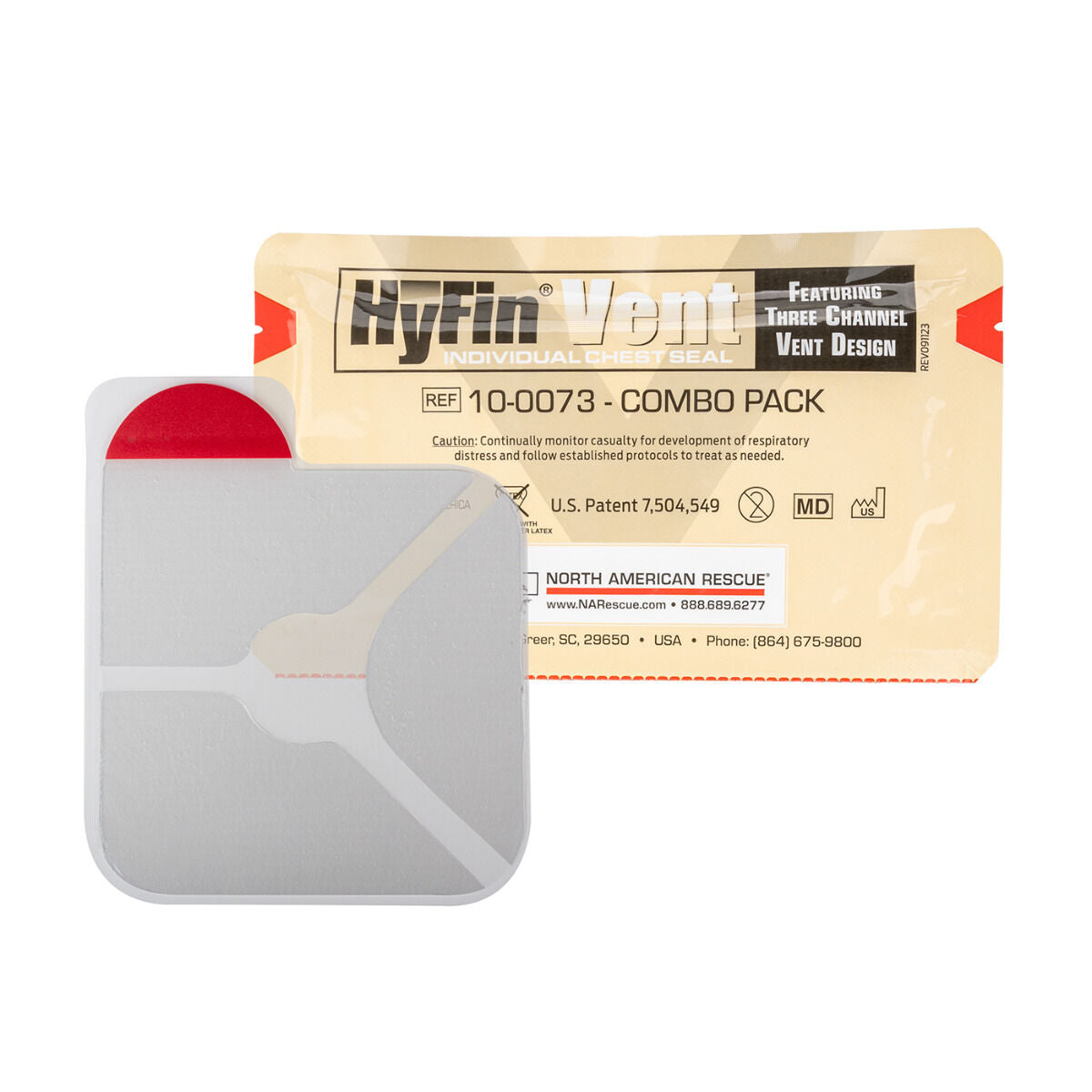 HyFin Chest Seal Dressing - Combo Pack