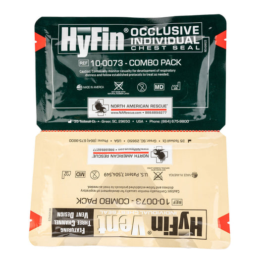 HyFin Chest Seal Dressing - Combo Pack