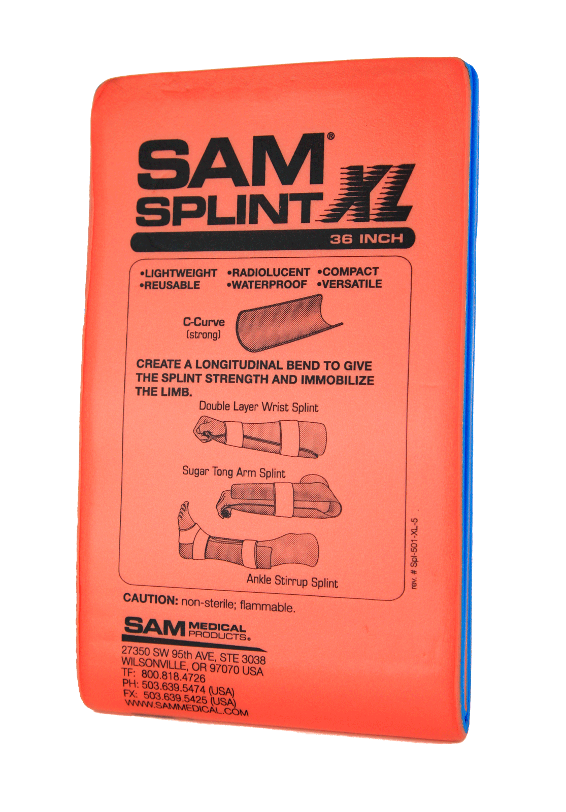 Sam Splint XL – Armed Nomad