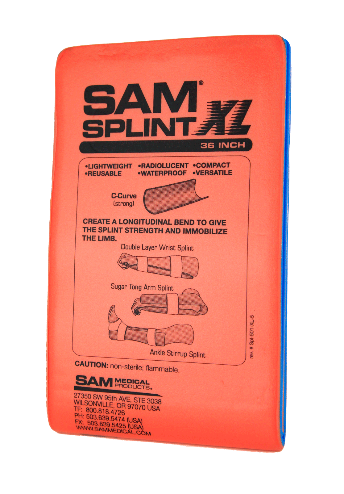 Sam Splint XL Armed Nomad Sam Splint XL Armed Nomad