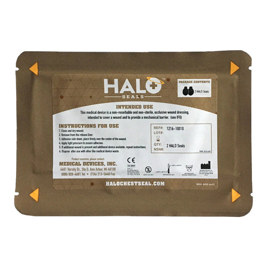 Halo Chest Seal Non-vented Dual Pack