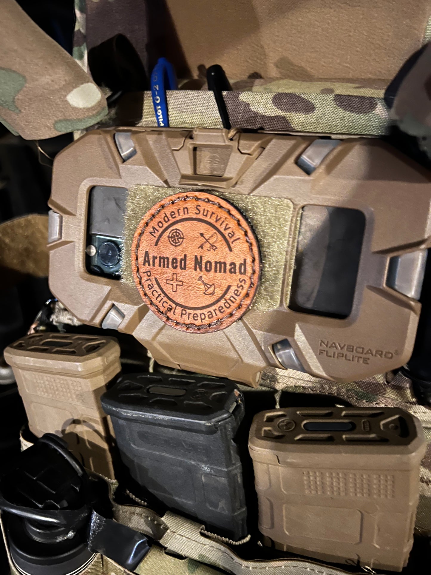 Armed Nomad Logo Patch