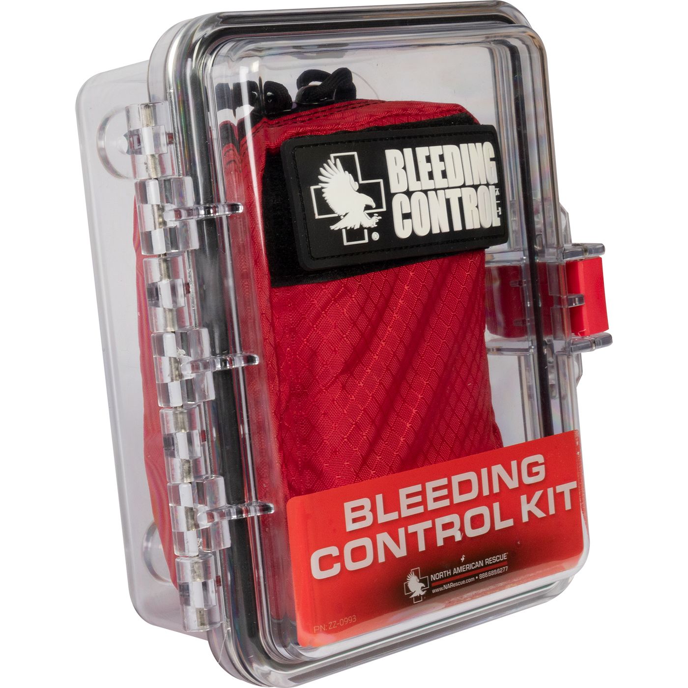 Individual Public Access Bleeding Control Clear Wall Case