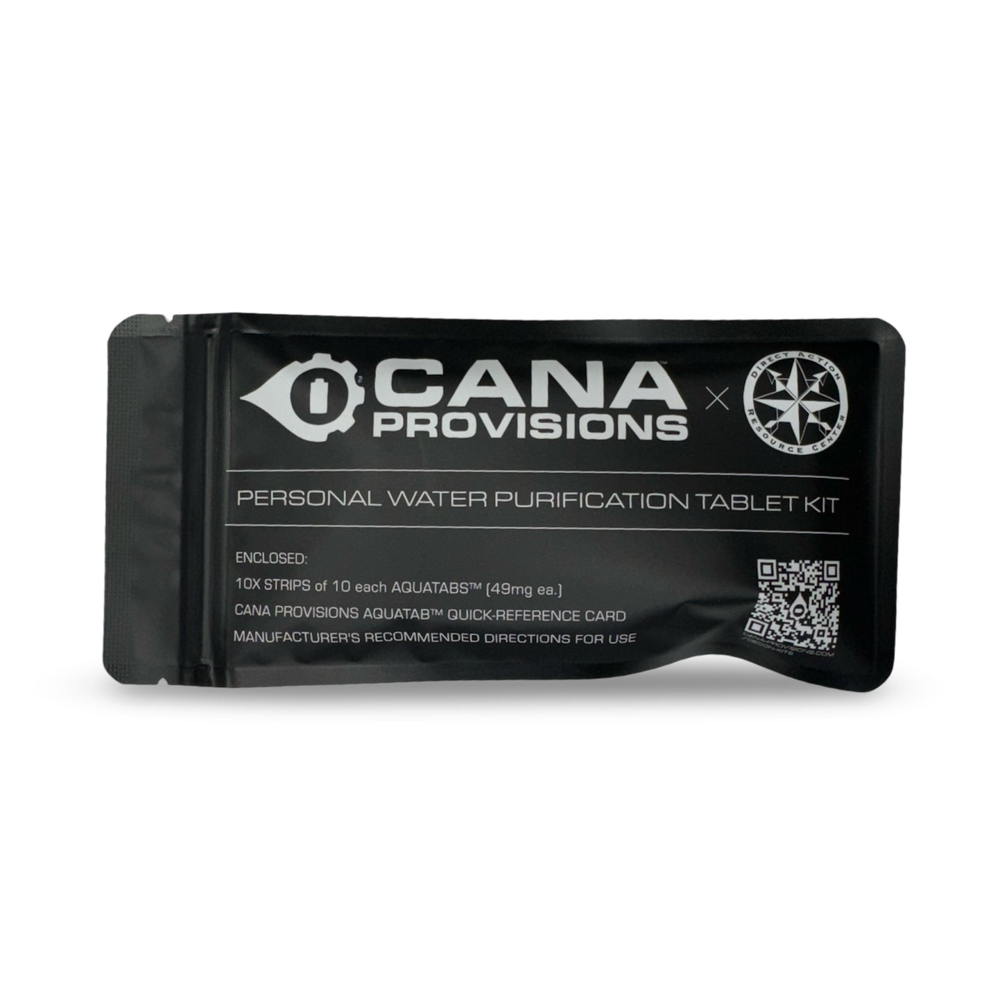 Personal Water Purification Tablet Kit